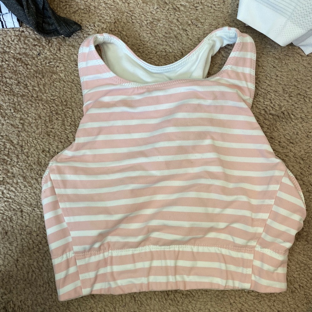 New balance high neck long sports bra.